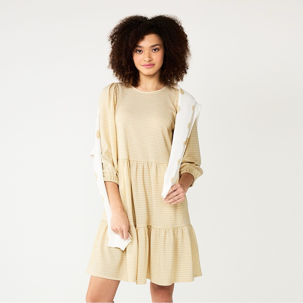 Draper James tiered skater dress